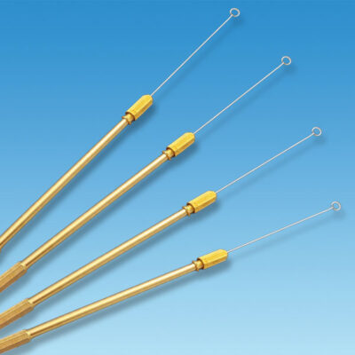Metal wire loop handles