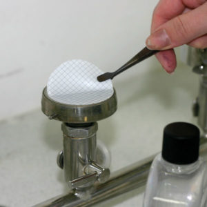 Membrane filter from Microspec